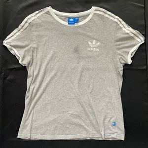 Grey Adidas Tee